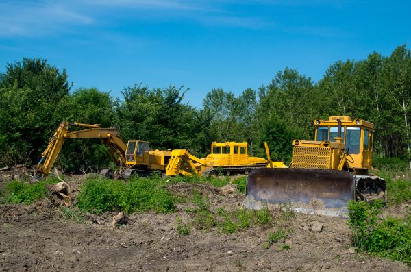 Bulldozer Clearing in Florence